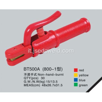 Porta elettrodo non bruciata non manuale BT800A-1